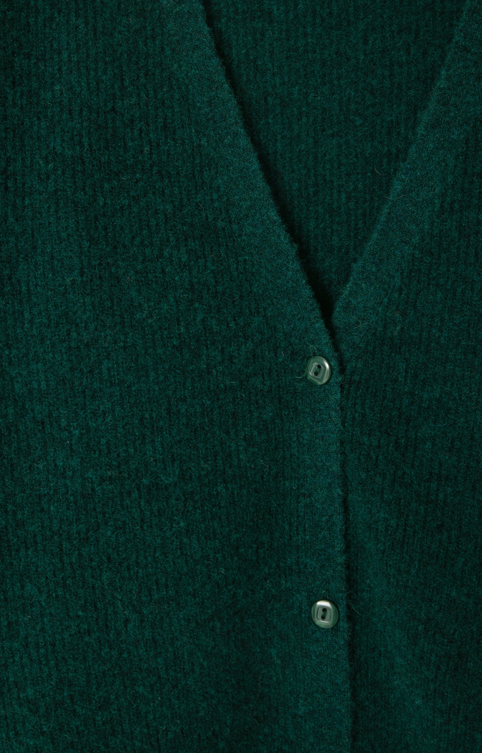 女士中长款V领纽扣背心