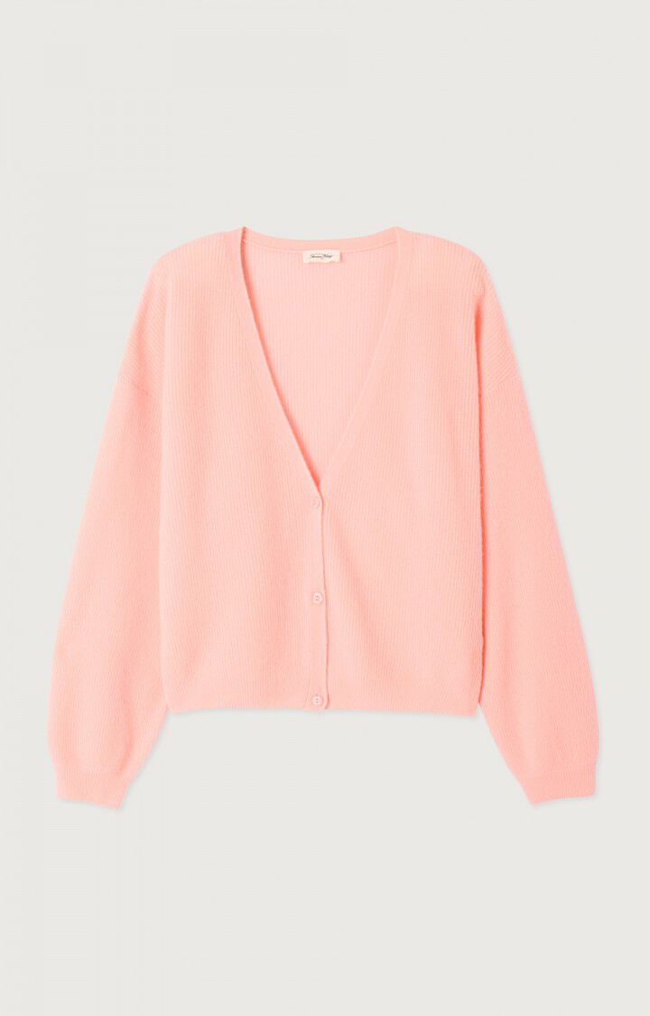 女士中长款V领纽扣背心