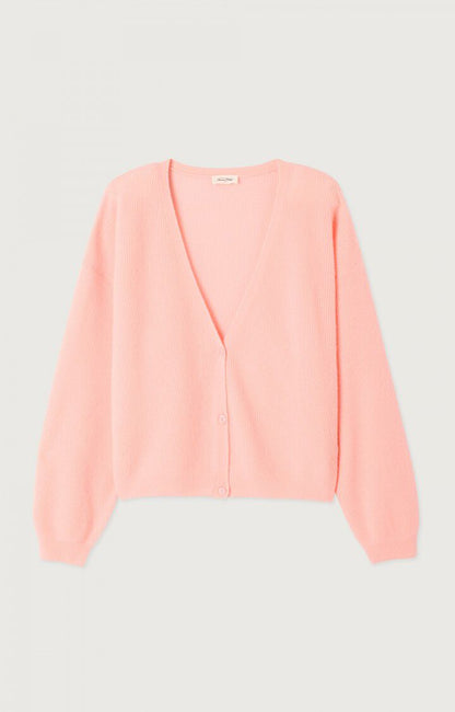 女士中长款V领纽扣背心