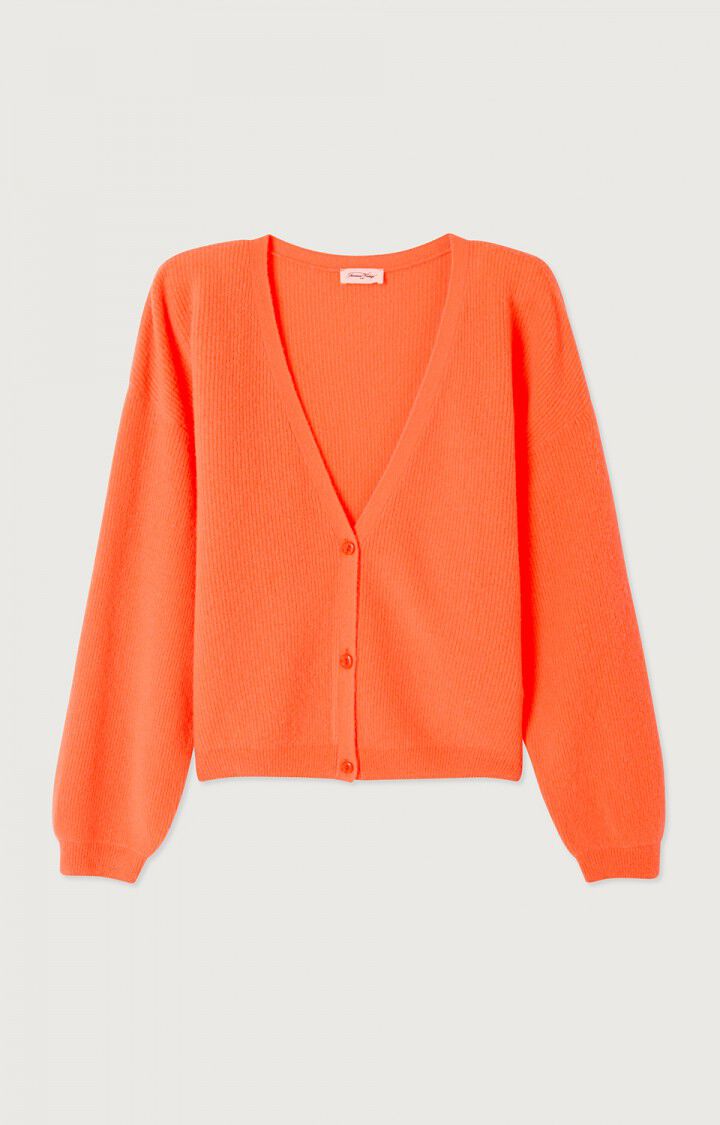 女士中长款V领纽扣背心