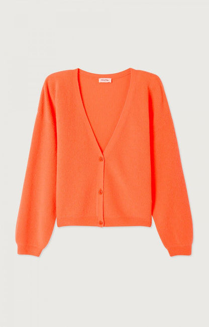 女士中长款V领纽扣背心