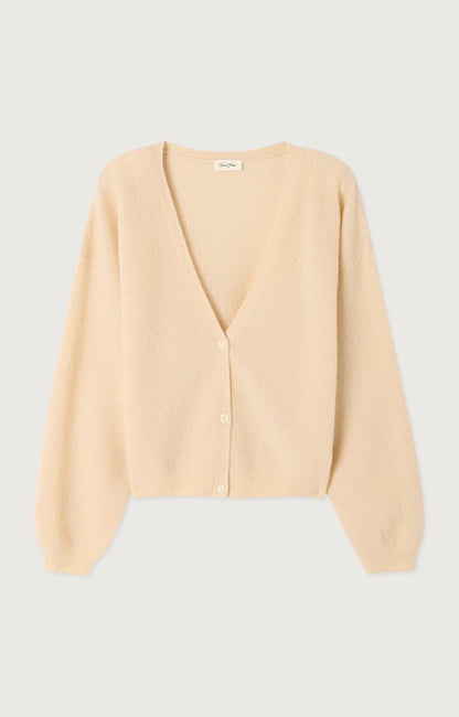 女士中长款V领纽扣背心