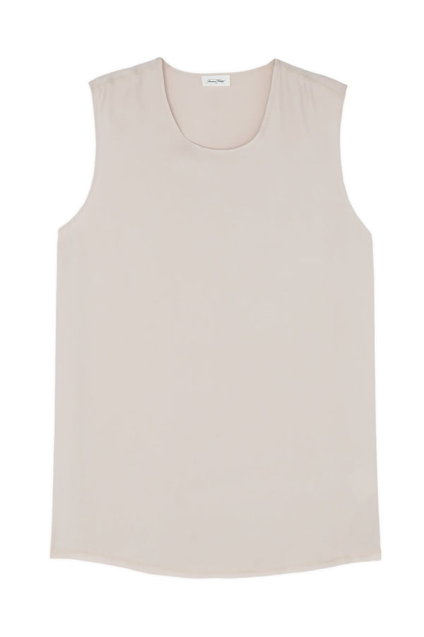 ROBE COURTE AMPLE DEBARDEUR COL ROND