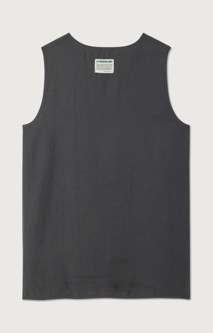 女士圆领背心短款宽松连衣裙