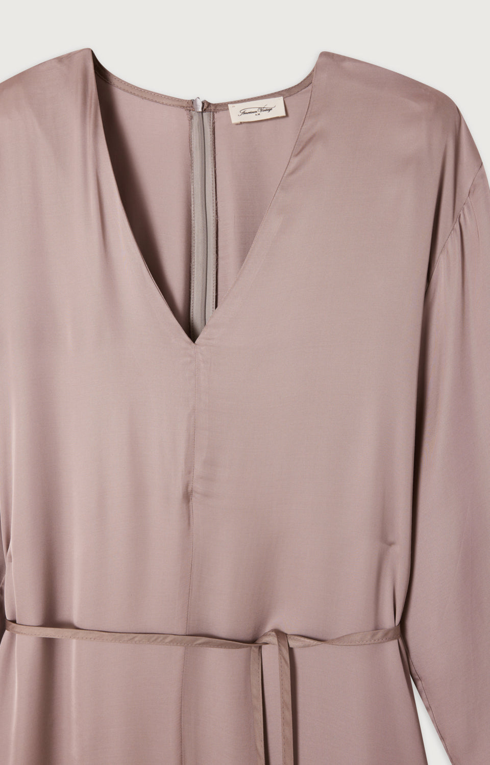 女士宽松高领三分袖连体裤