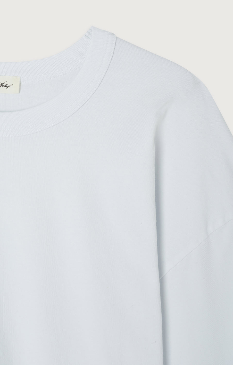 女士宽松圆领T恤