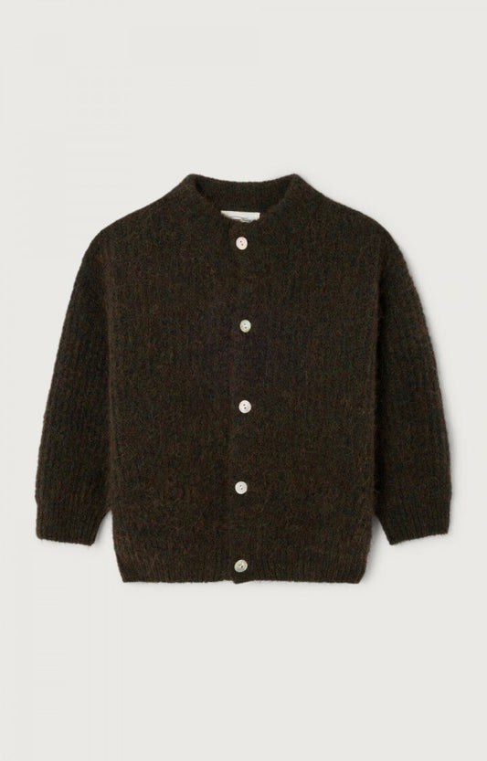 儿童短款高领背心