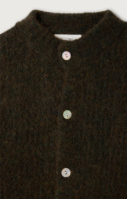 儿童短款高领背心