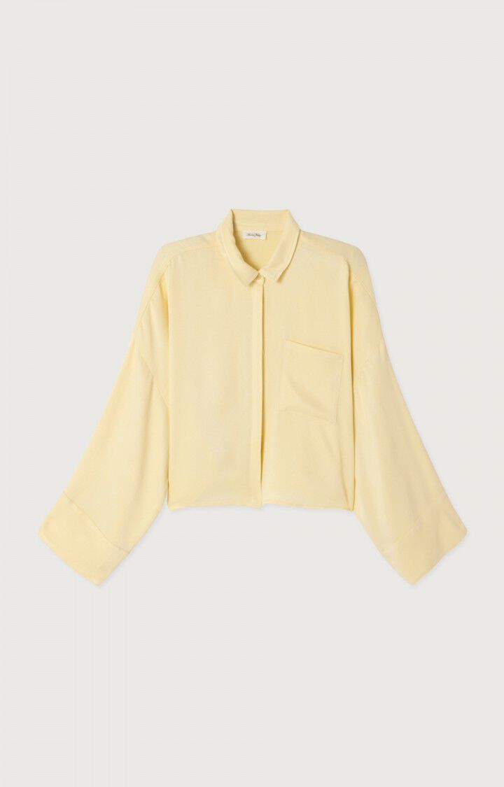 女士短款宽松衬衫