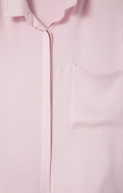 女士短款宽松衬衫