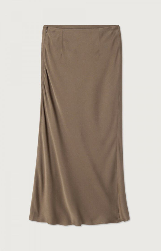 女士修身中长裙