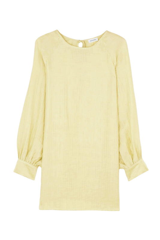 女士圆领短款宽松连衣裙