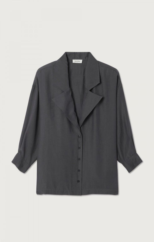 女士宽松七分袖衬衫