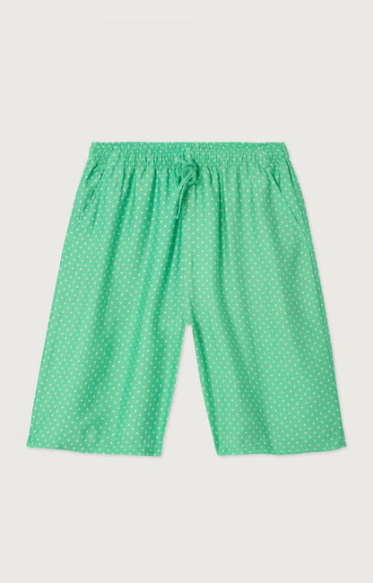 女士宽松印花中长短裤