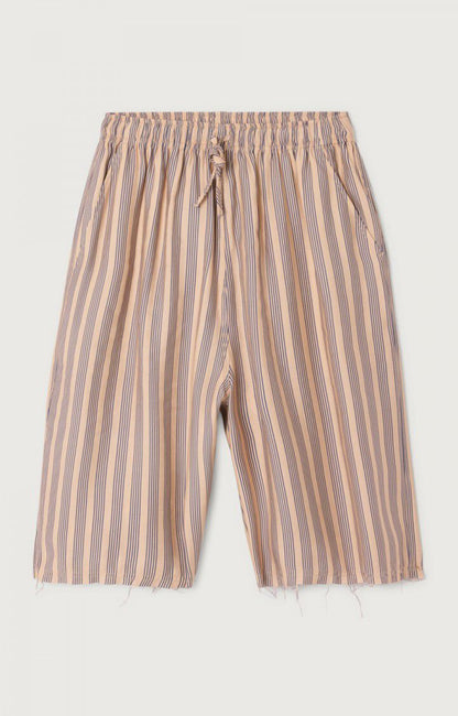 女士宽松印花中长短裤