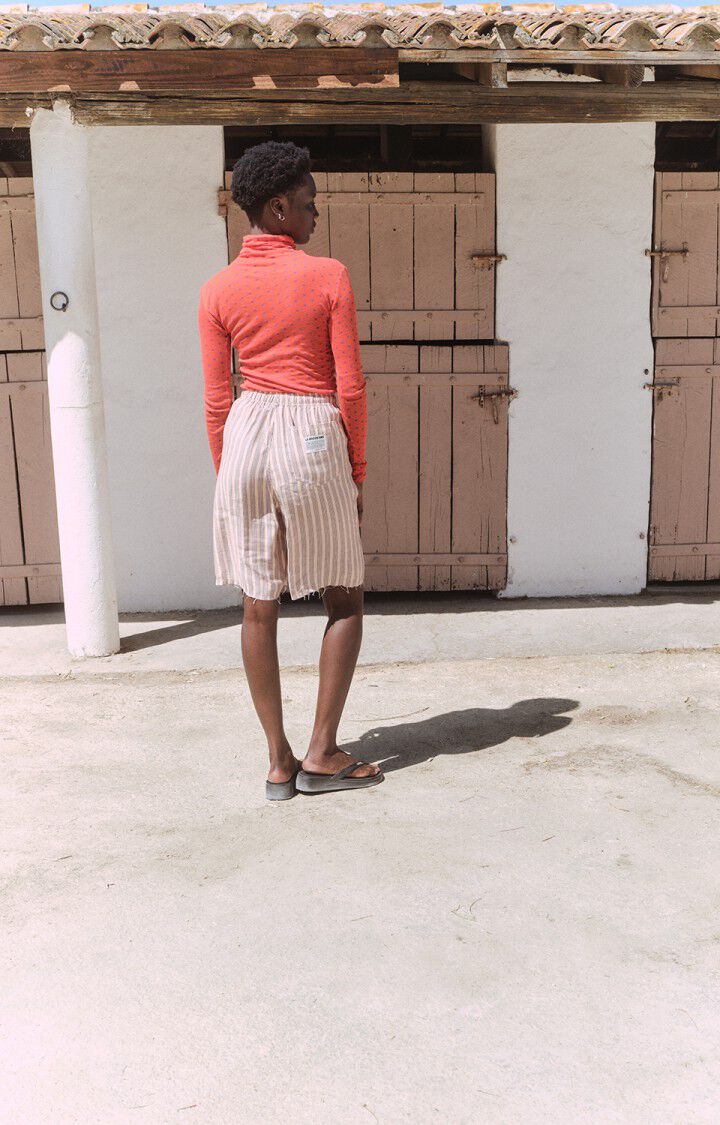 女士修身高领T恤