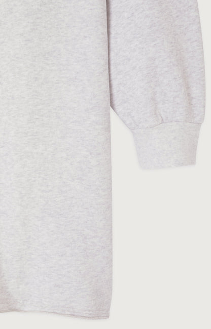 女士高领短款宽松连衣裙