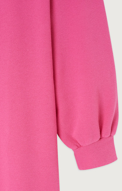 女士宽松圆领长裙