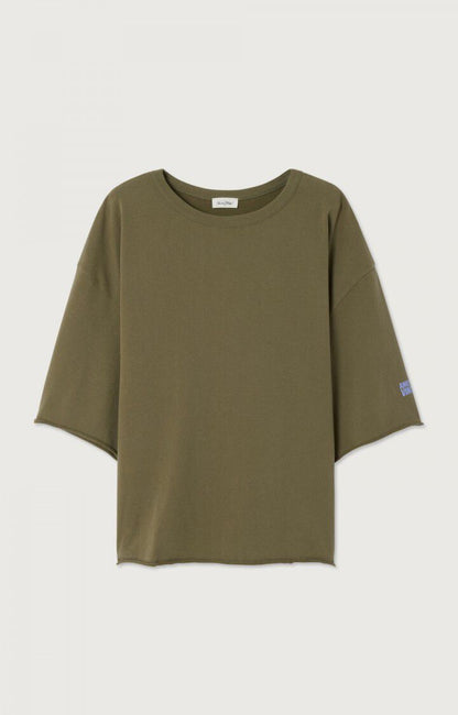 女士宽松版型圆领T恤