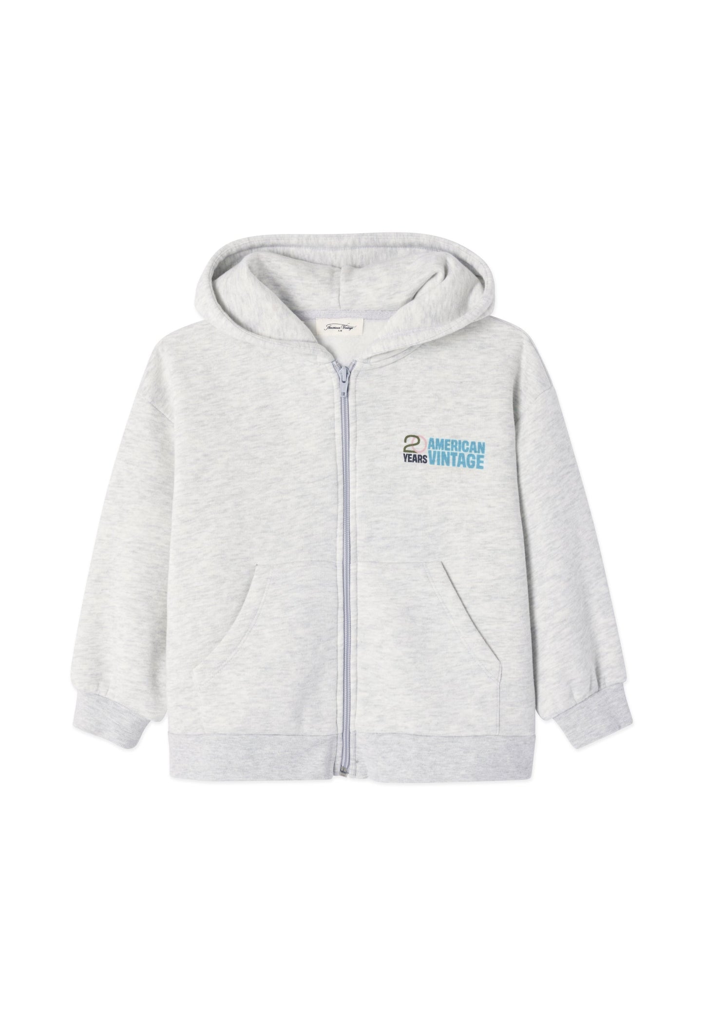 儿童拉链连帽卫衣