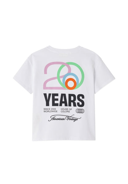 儿童印花直筒圆领T恤