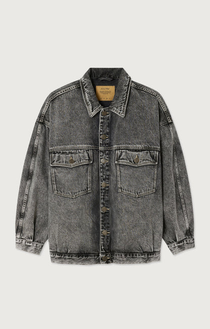 女士纽扣棒球夹克