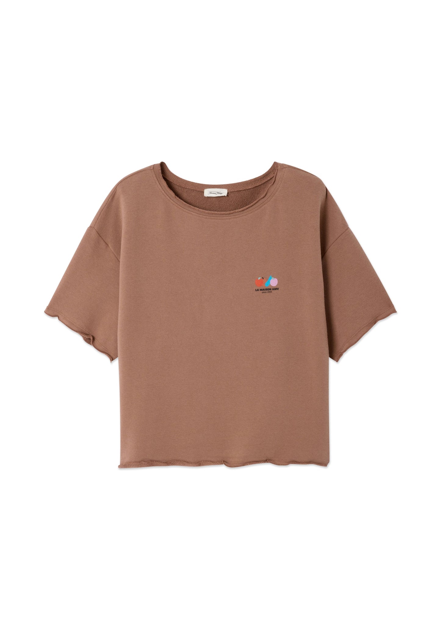 T-SHIRT AMPLE MC COL ROND