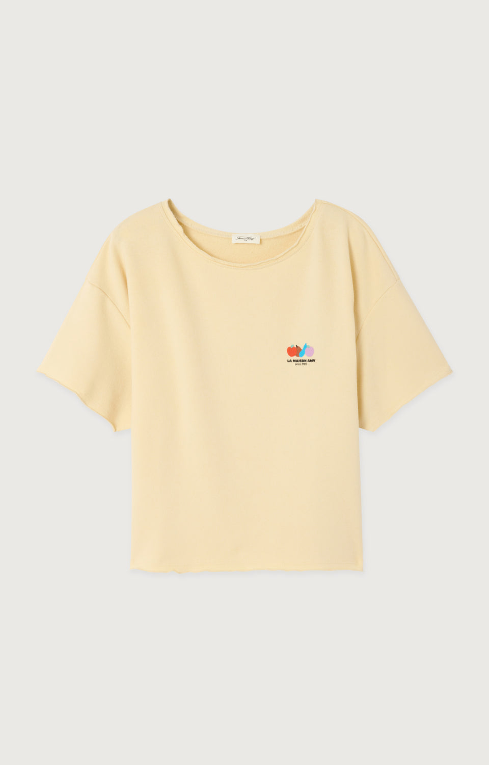 T-SHIRT AMPLE MC COL ROND
