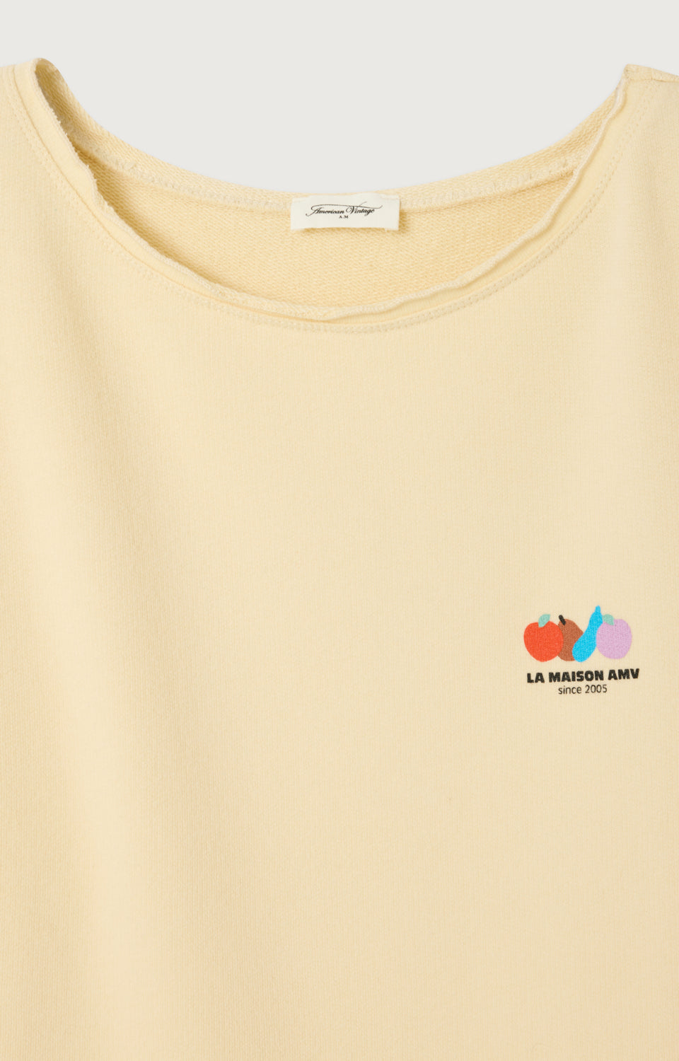 T-SHIRT AMPLE MC COL ROND