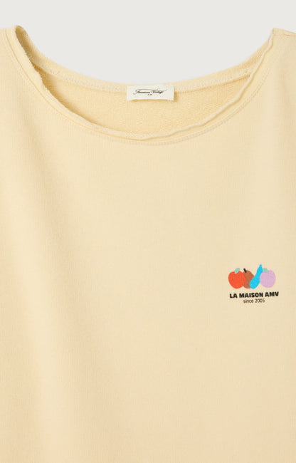 T-SHIRT AMPLE MC COL ROND