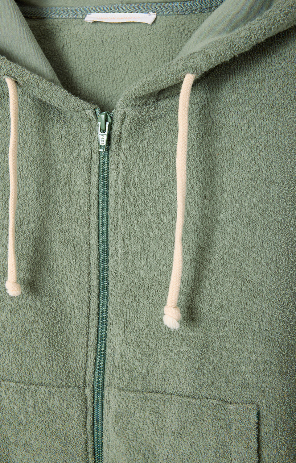 SWEAT ZIPPE ML CAPUCHE
