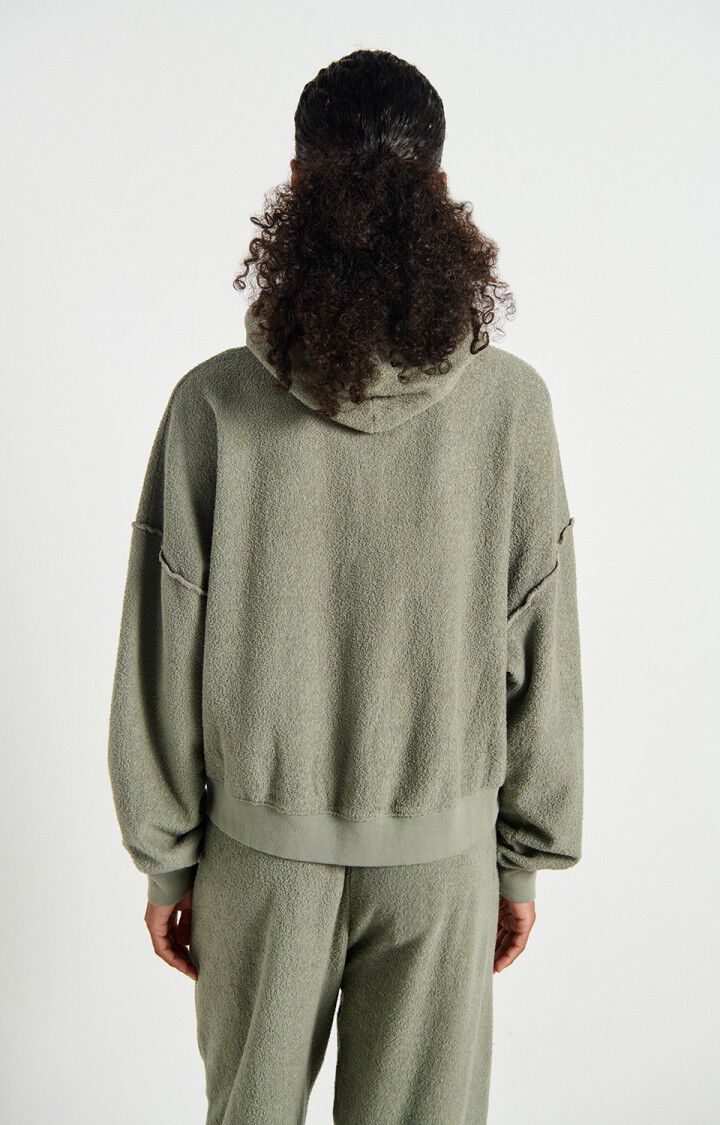 SWEAT ZIPPE ML CAPUCHE