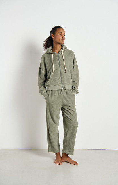 SWEAT ZIPPE ML CAPUCHE
