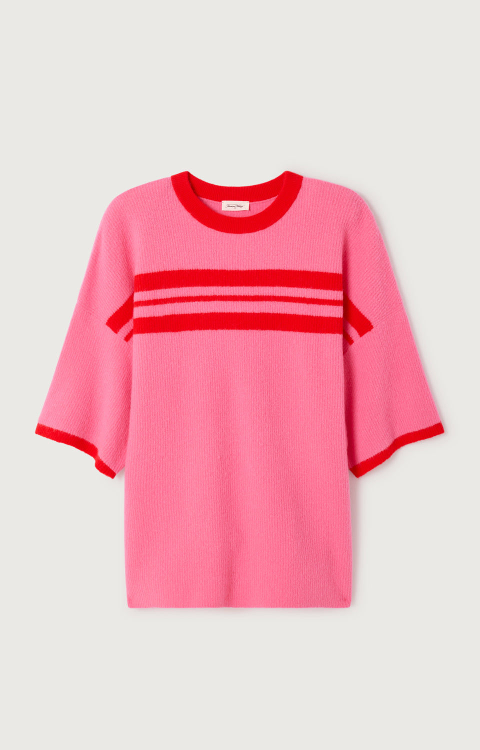 PULL MI LONG COL ROND