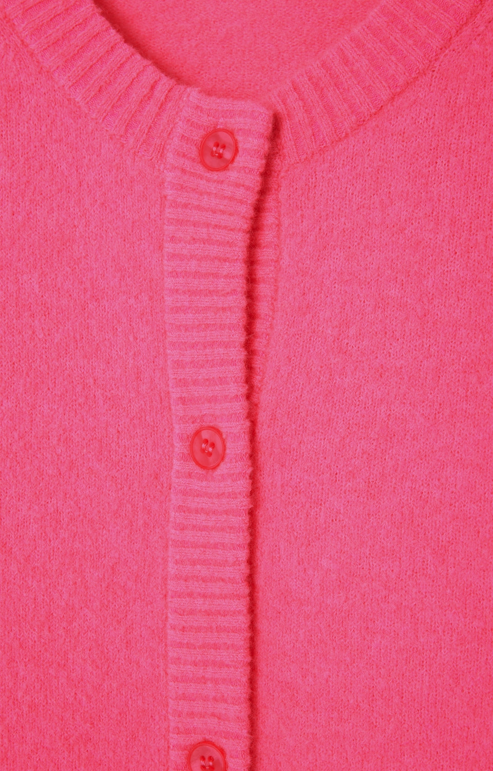 GILET COURT BOULE ML COL ROND BOUTONNE