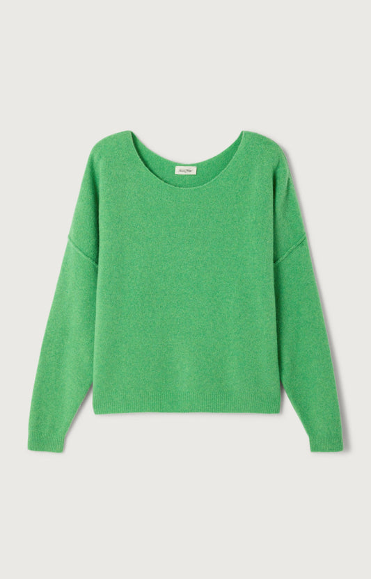 PULL BOULE ML COL BATEAU