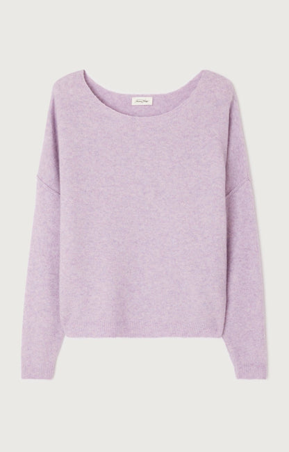 PULL BOULE ML COL BATEAU