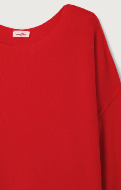 PULL BOULE ML COL BATEAU