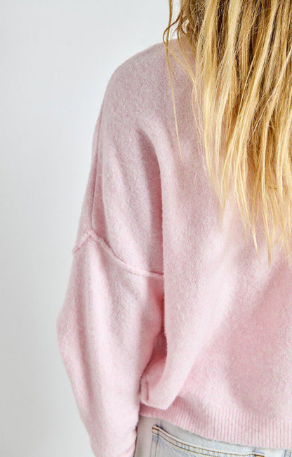 PULL BOULE ML COL BATEAU