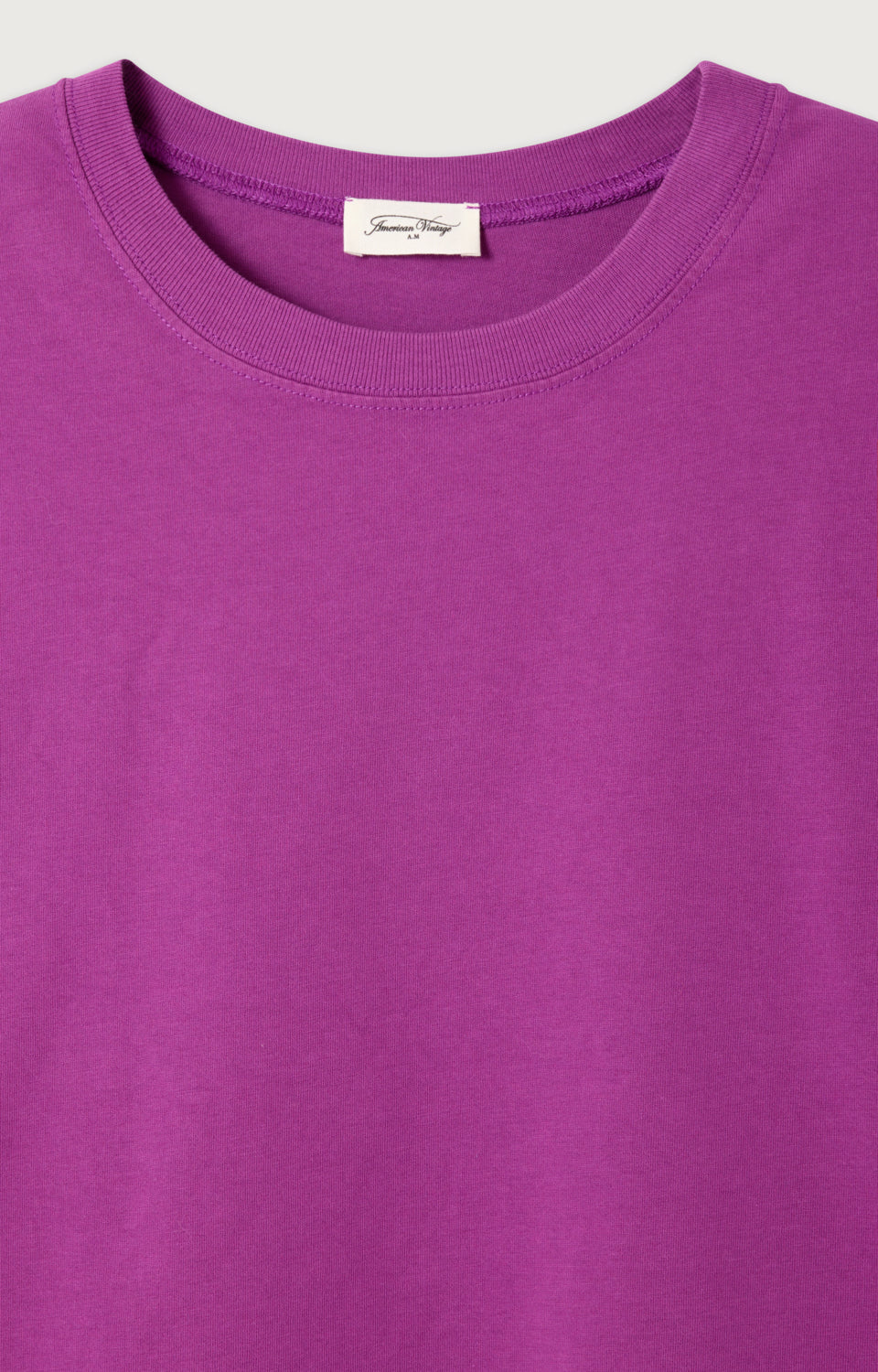 T-SHIRT DROIT MC COL ROND