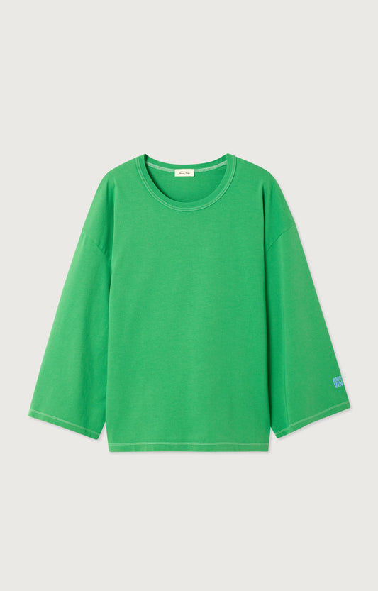 T-SHIRT AMPLE ML COL ROND