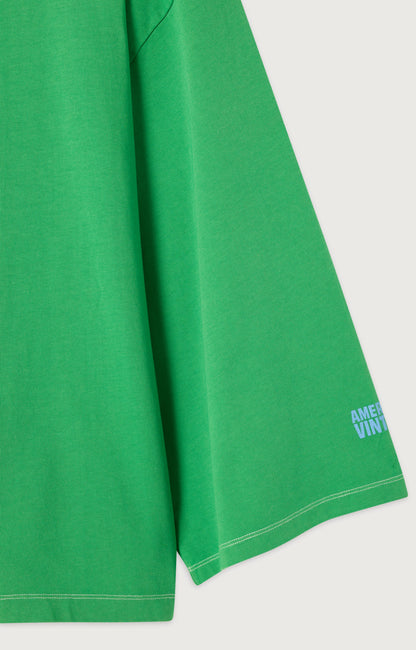 T-SHIRT AMPLE ML COL ROND