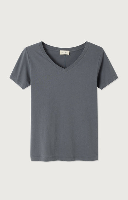 T-SHIRT AJUSTE MC COL V