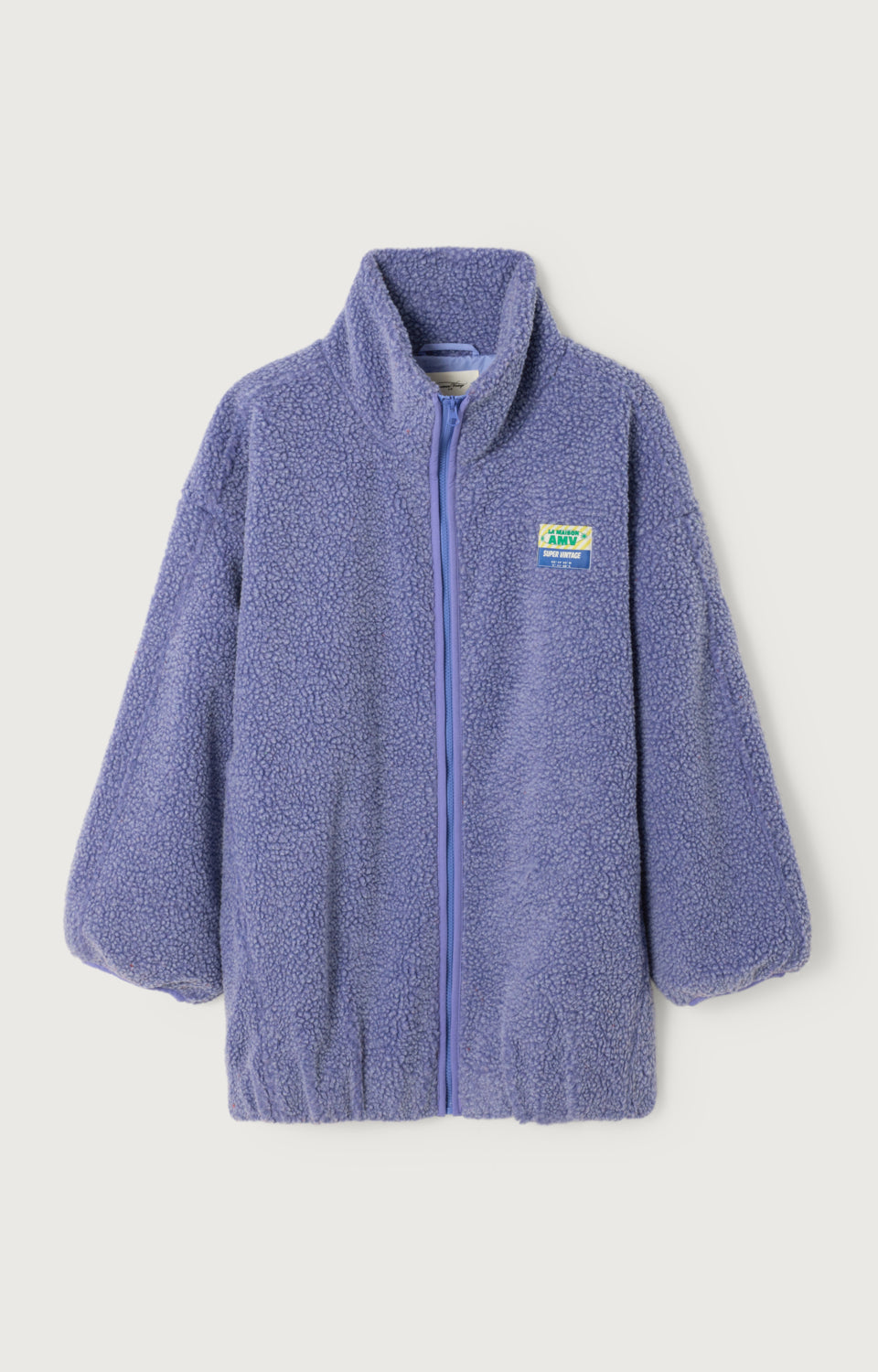 MANTEAU MI-LONG AMPLE ML COL MONTANT ZIPPE