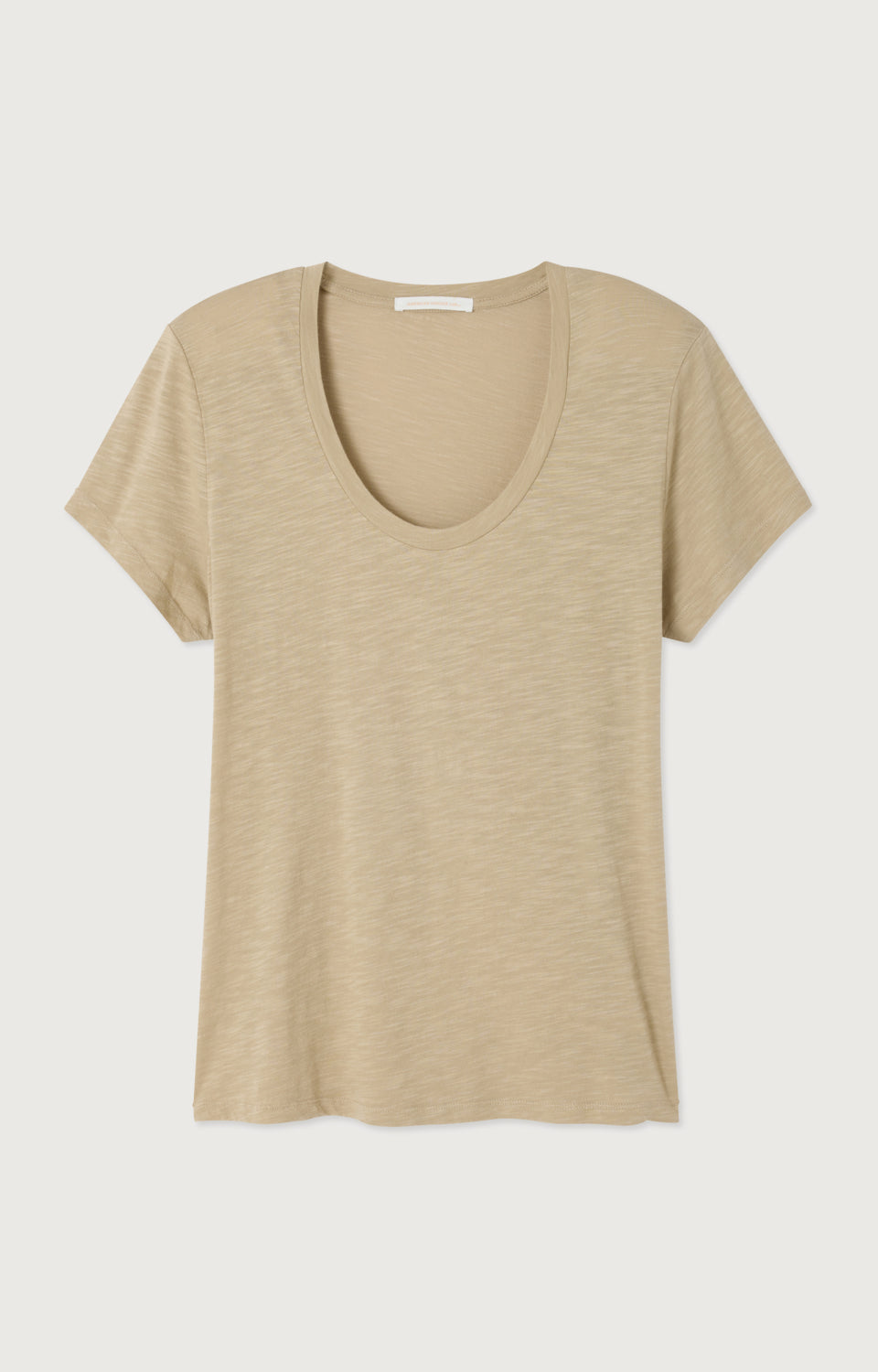 T-SHIRT DROIT MC COL U