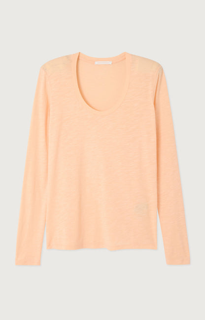 T-SHIRT DROIT ML COL U