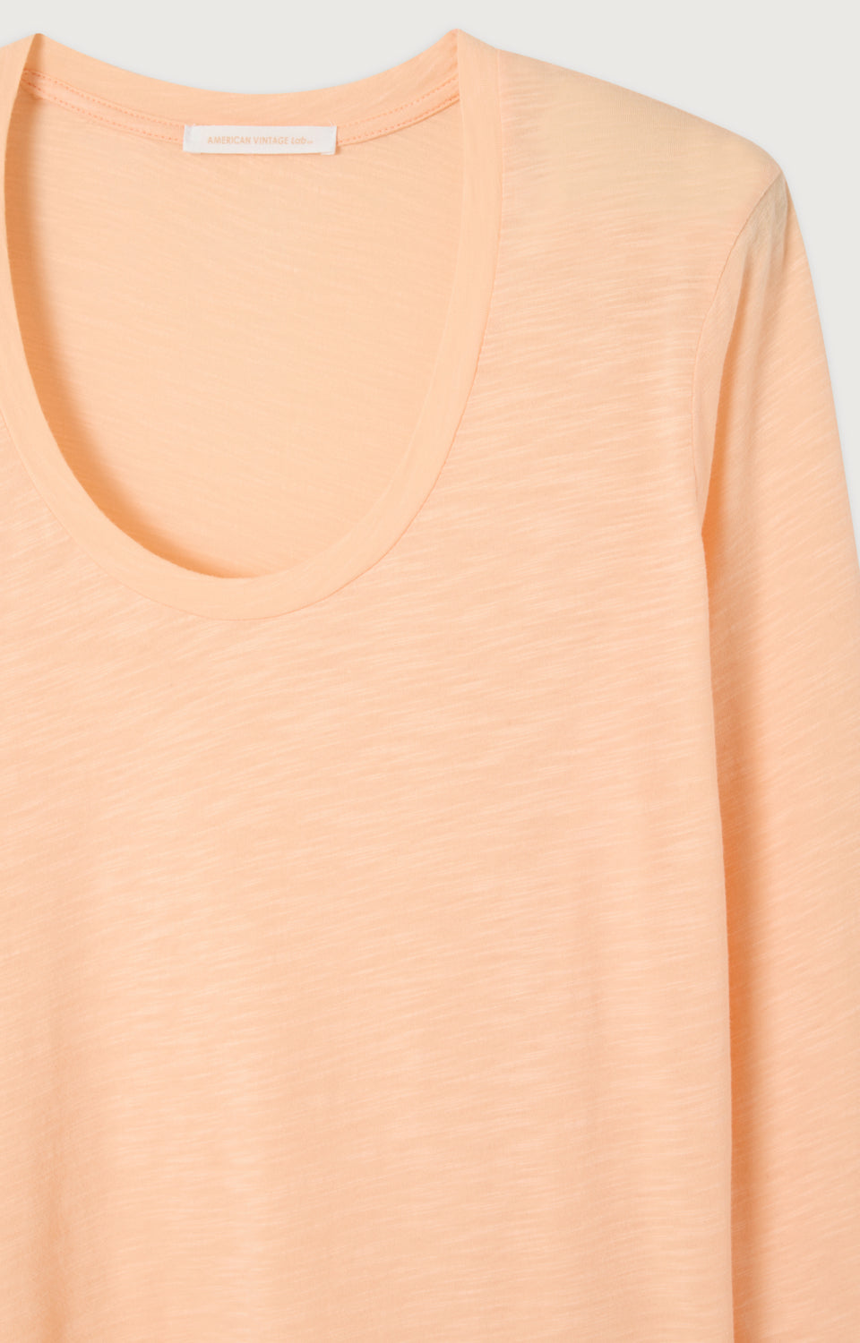 T-SHIRT DROIT ML COL U