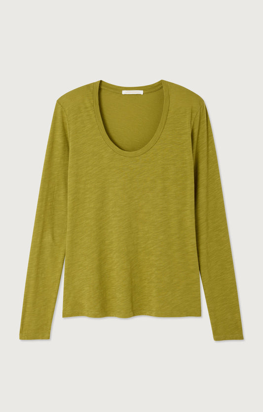 T-SHIRT DROIT ML COL U