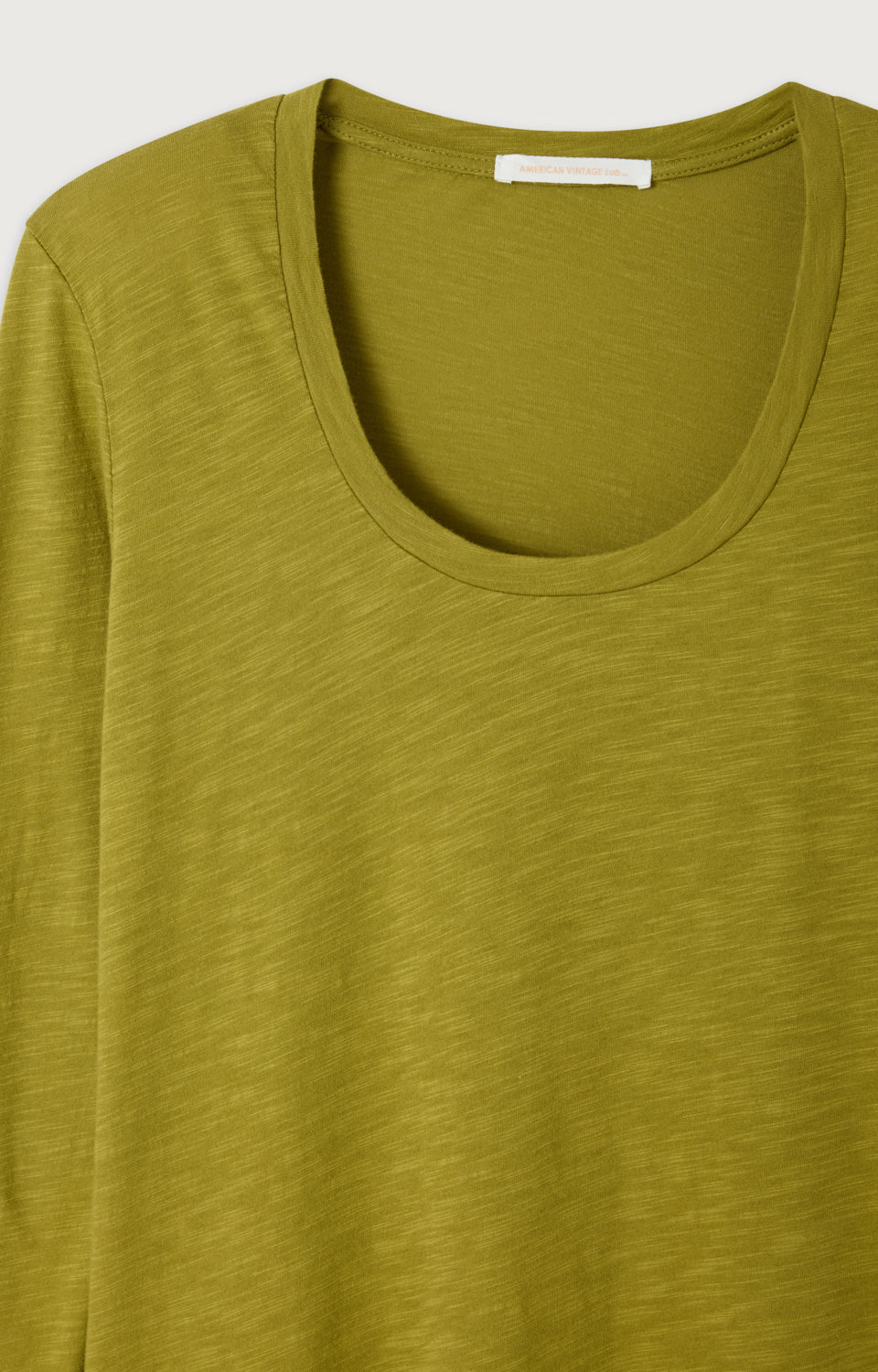 T-SHIRT DROIT ML COL U