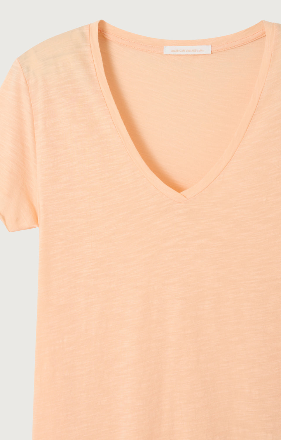 T-SHIRT TRAPEZE MC COL V